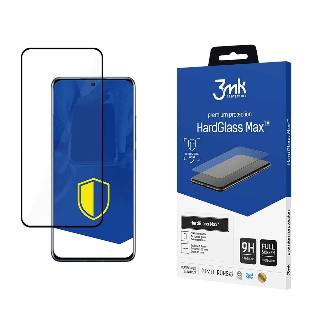 9H 3mk HardGlass Max™ Glas Xiaomi 12 / 12X