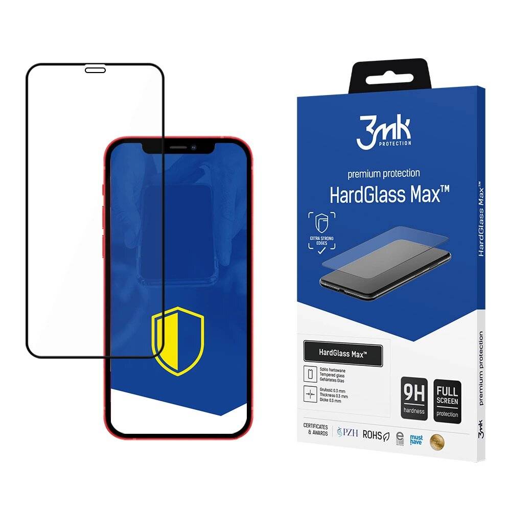 9H 3mk HardGlass Max™ Glas iPhone 12 Pro Max