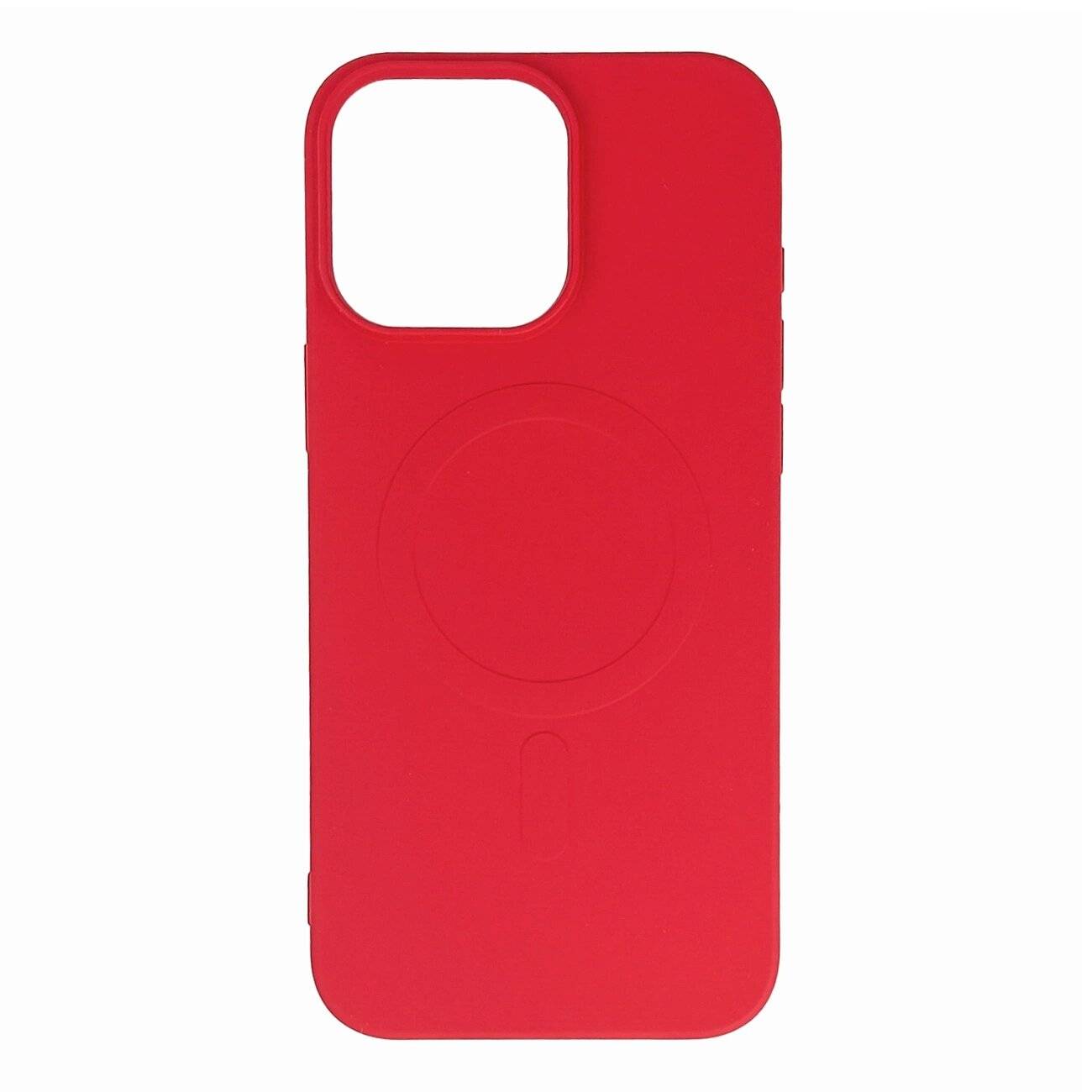 Liquid Silicone Case MagSafe iPhone 16 Pro – rot