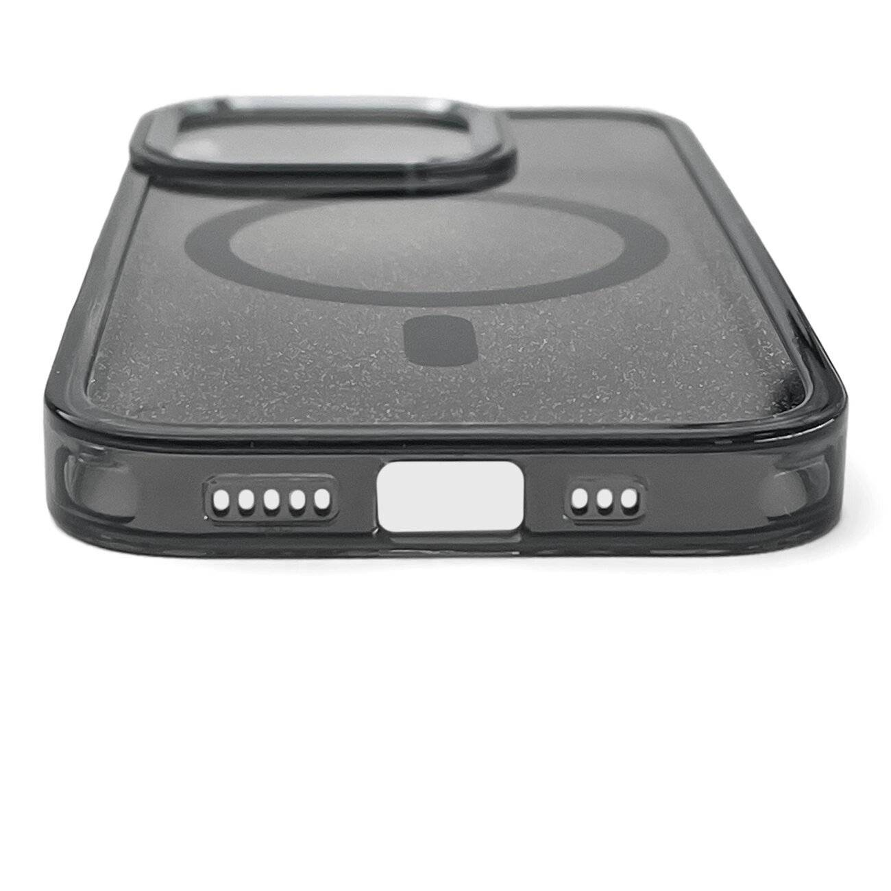 Glitter Case MagSafe iPhone 16 Plus – Schwarz Glitzer