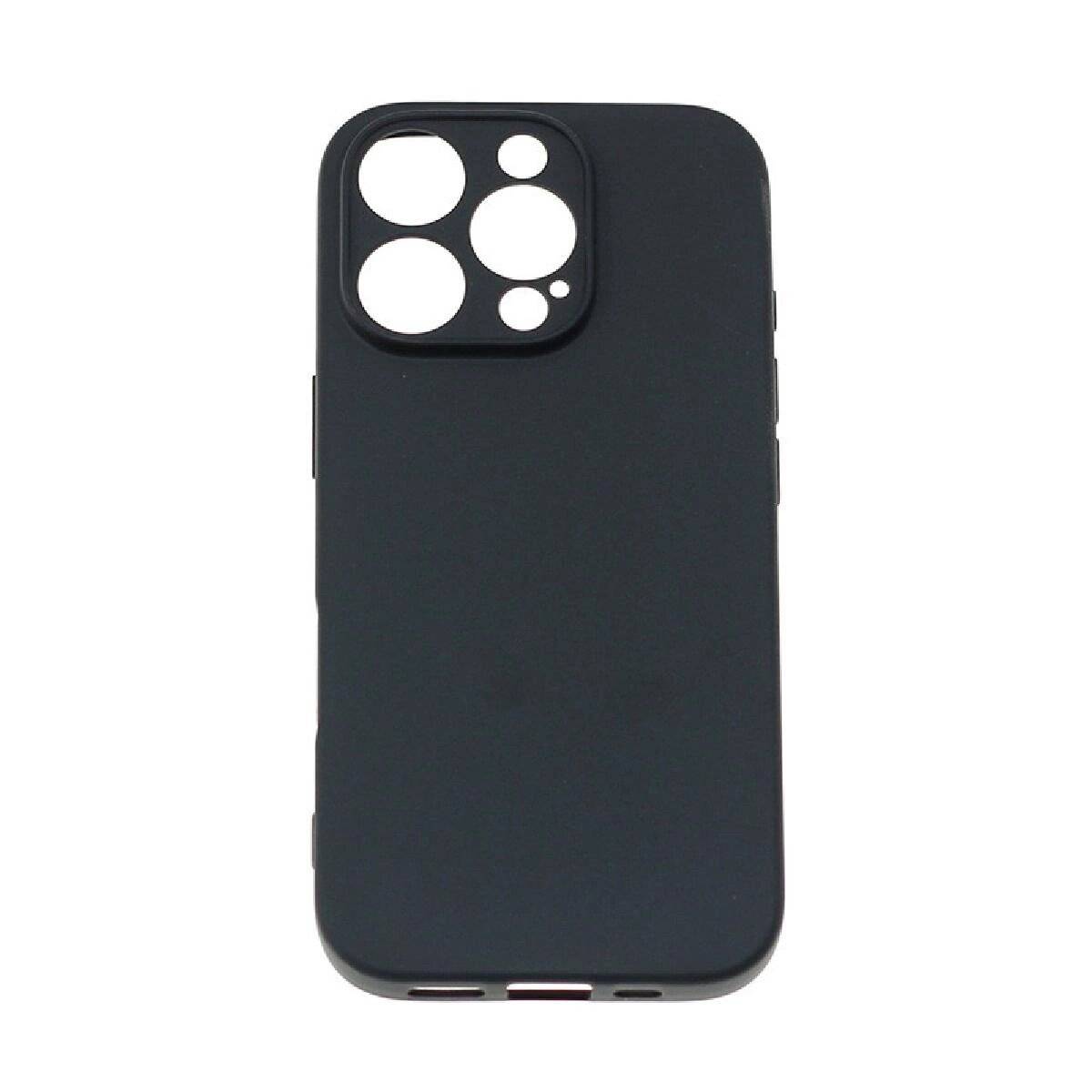 Softcase iPhone 16 Pro – Schwarz