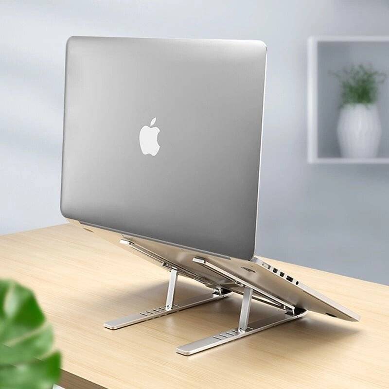 Universeller Laptopständer Tech-Protect Alustand – dunkelgrau