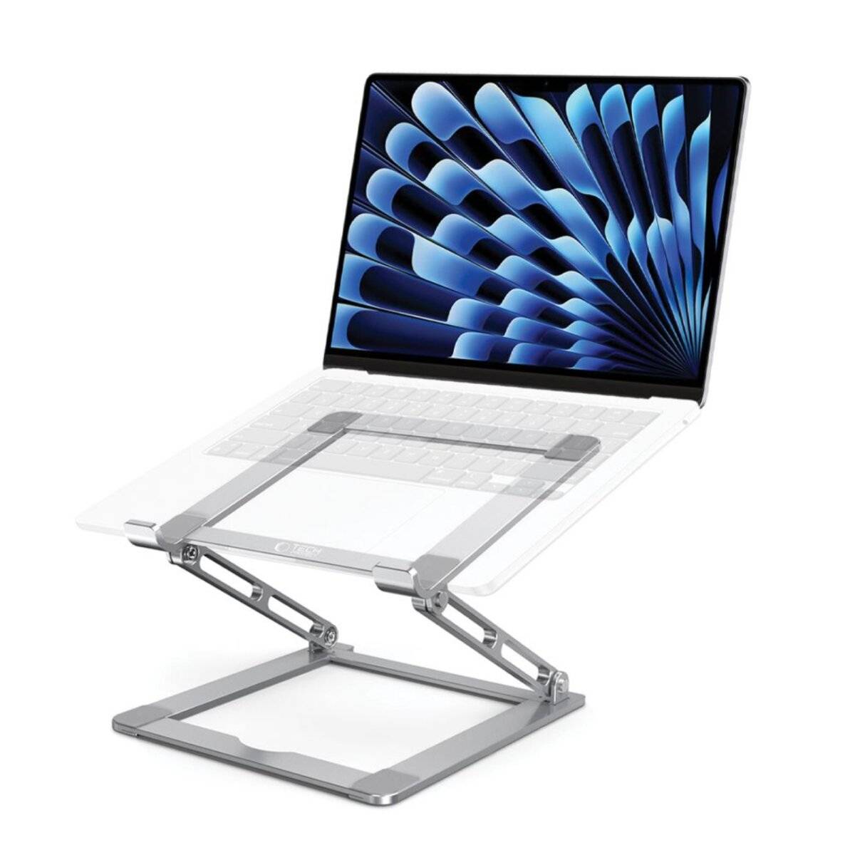 Tech-Protect ULS400 universeller ausziehbarer Ständer einen Laptop bis 17 Zoll – Grau