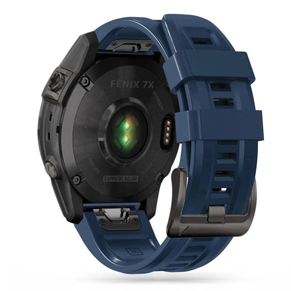 Tech-Protect IconBand-Armband Garmin Fenix ​​​​5 / 6 Pro 7 - Marineblau