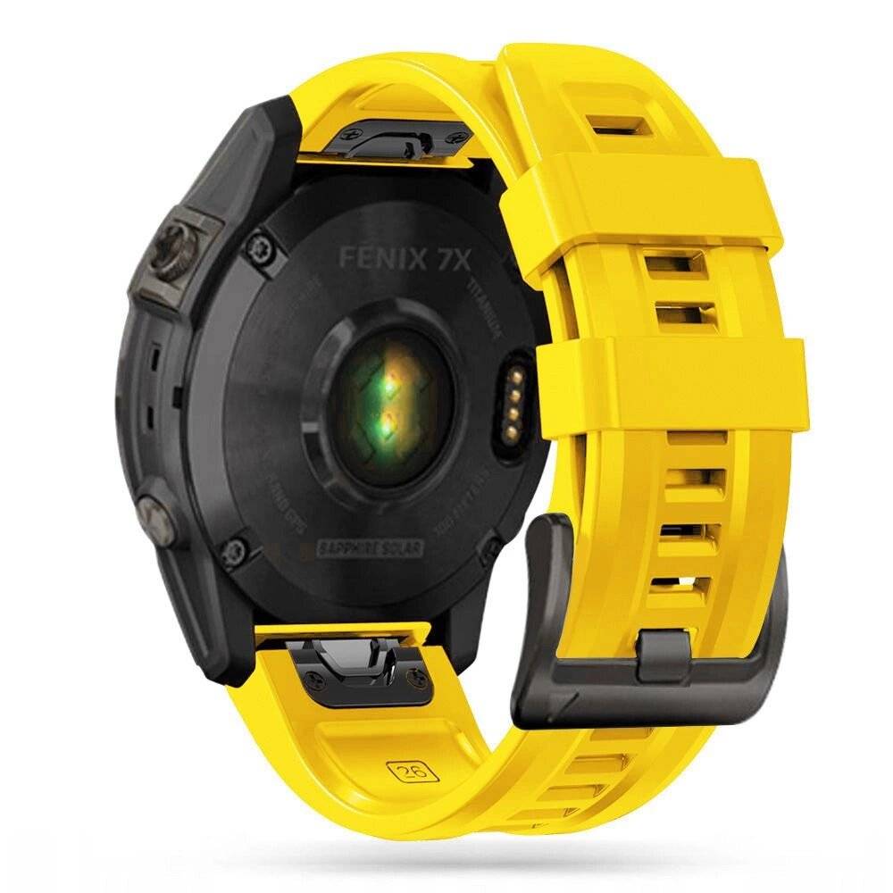 Tech-Protect IconBand Armband Garmin Fenix ​​​​5 / 6 Pro 7 - Gelb