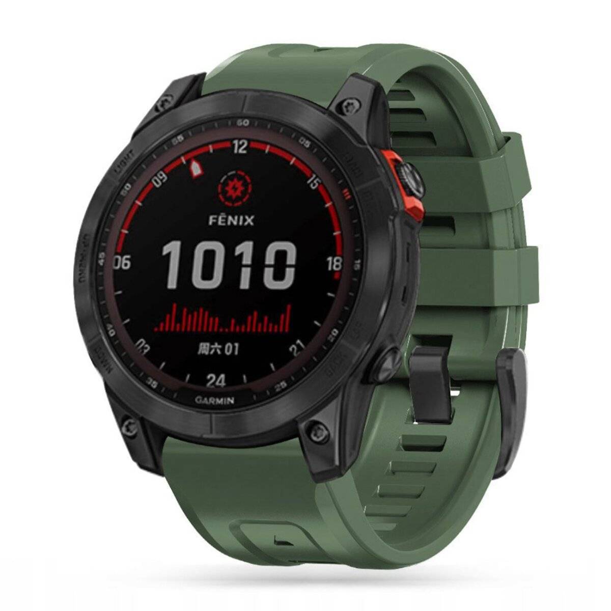 Tech-Protect IconBand Armband für Garmin Fenix 5 / 6 / 6 Pro / 7 Grün