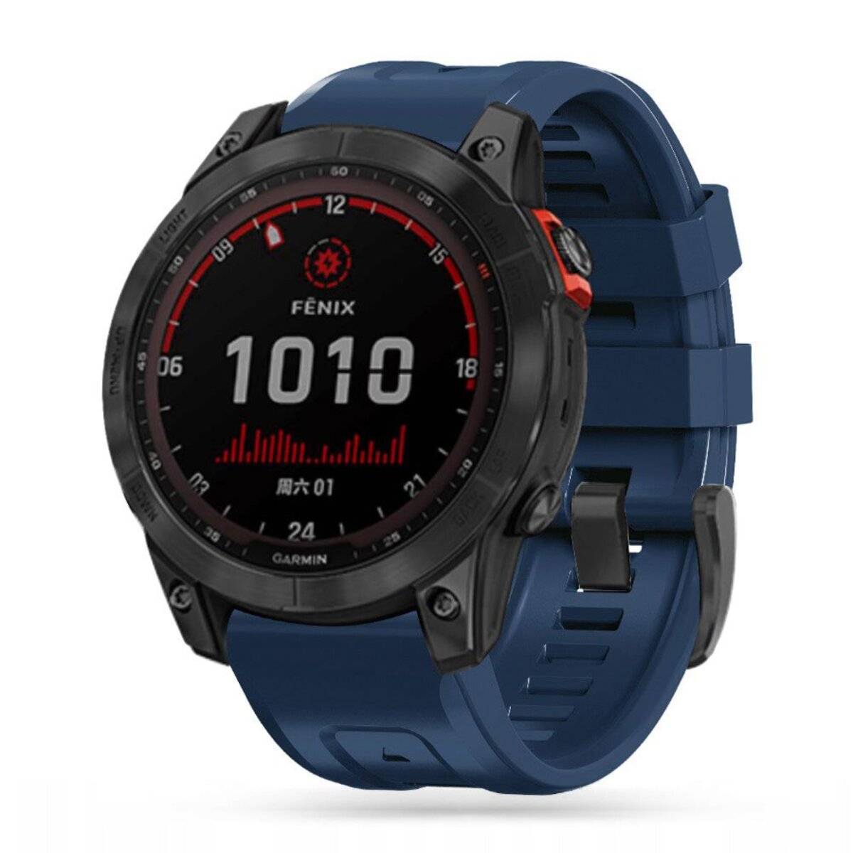 Tech-Protect IconBand-Armband Garmin Fenix ​​​​3 / 5X 3HR Plus 6X Pro 7X - Marineblau
