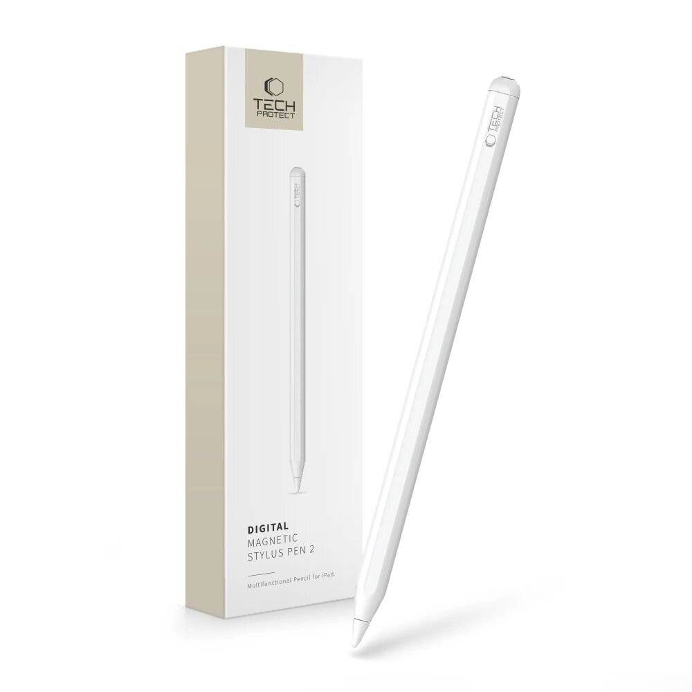 Tech-Protect Digital Magnetic Stylus Pen 2 Magnetstift iPad-Tablet – Weiß