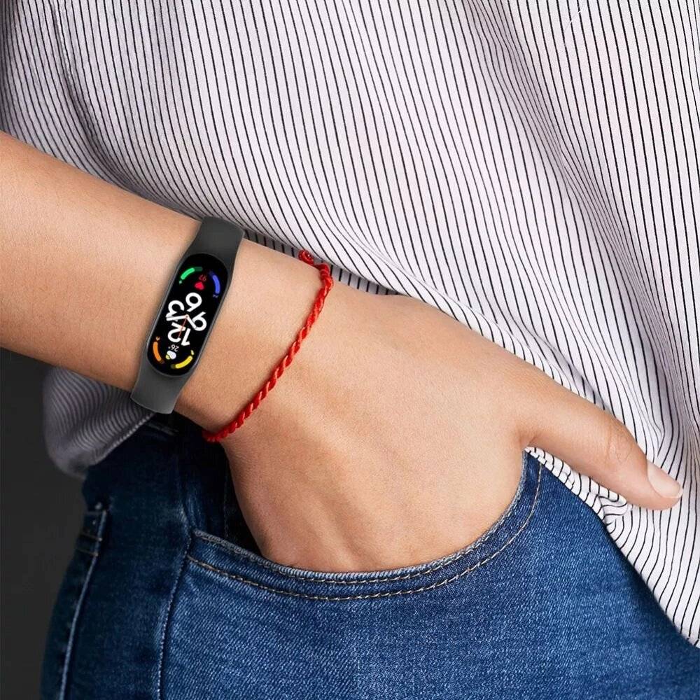 Tech-Protect IconBand Armband Xiaomi Mi Smart Band 5 / 6 7 NFC - Schwarz