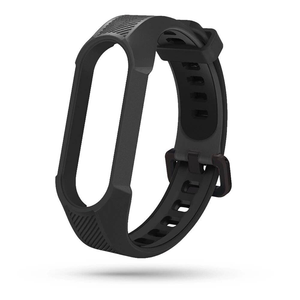 Tech-Protect Armor Strap Xiaomi Mi Smart Band 5/6/7/NFC – Schwarz