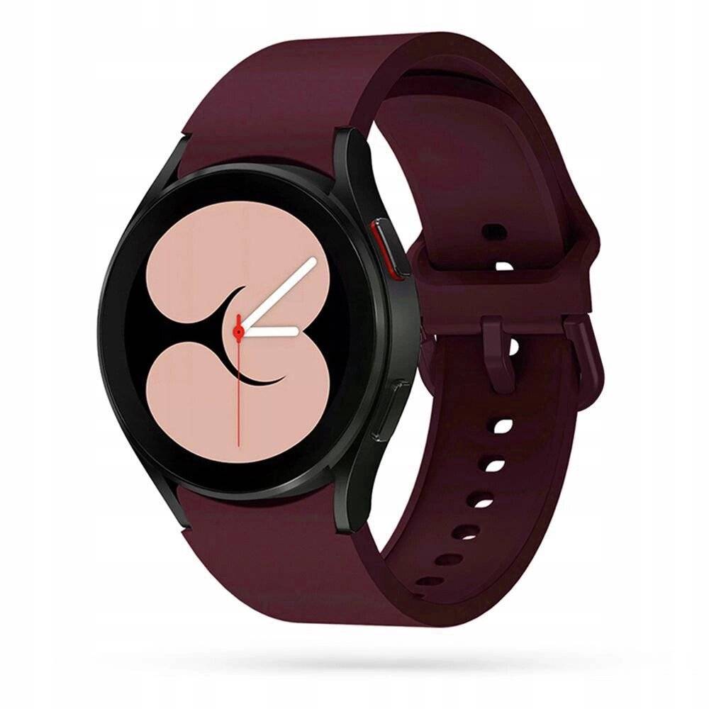 Tech-Protect IconBand Armband Samsung Galaxy Watch 4 / 5 Pro 6 7 FE – Burgund