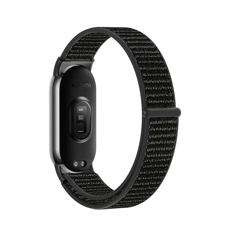Tech-Protect Nylonarmband Xiaomi Smart Band 8 / NFC – Schwarz