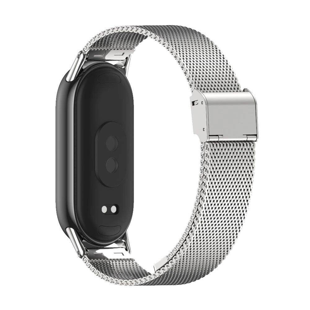 Tech-Protect MilaneseBand Armband Xiaomi Smart Band 8 / NFC – Silber