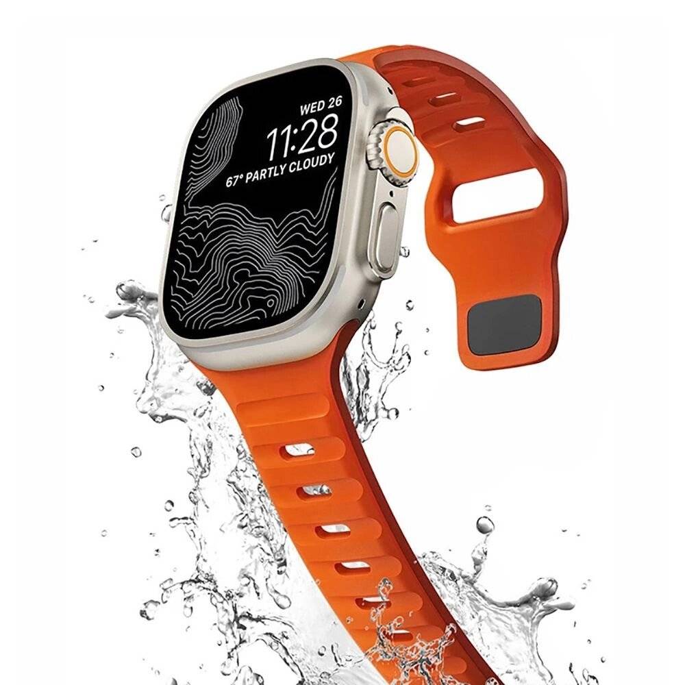 Tech-Protect IconBand Line Apple Watch 4 / 5 6 7 8 9 SE Ultra 1 2 42/44/45/49 mm – Orange
