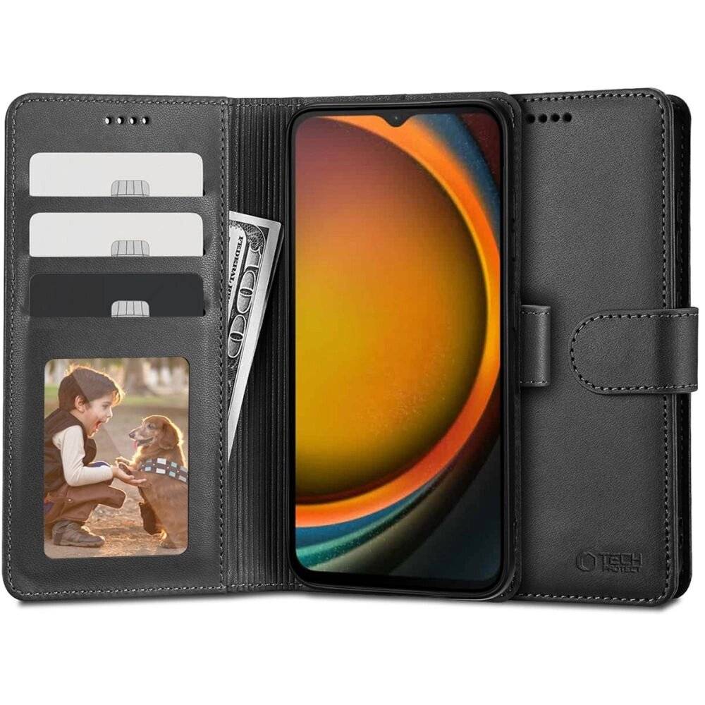 Tech-Protect Wallet Case Samsung Galaxy XCover 7 – Schwarz