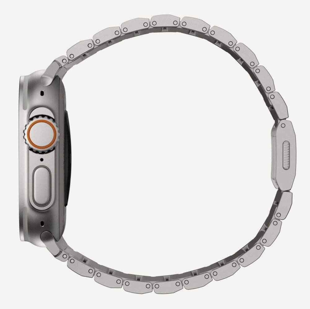 Tech-Protect SteelBand-Armband Apple Watch 4 / 5 6 7 8 9 SE Ultra 1 2 42/44/45/49 mm – Titan