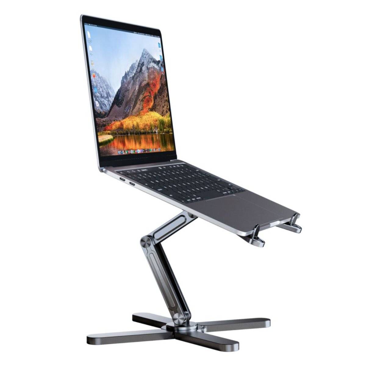 Tech-Protect ULS200 Ständer, universell Laptops bis 16 Zoll – Silber