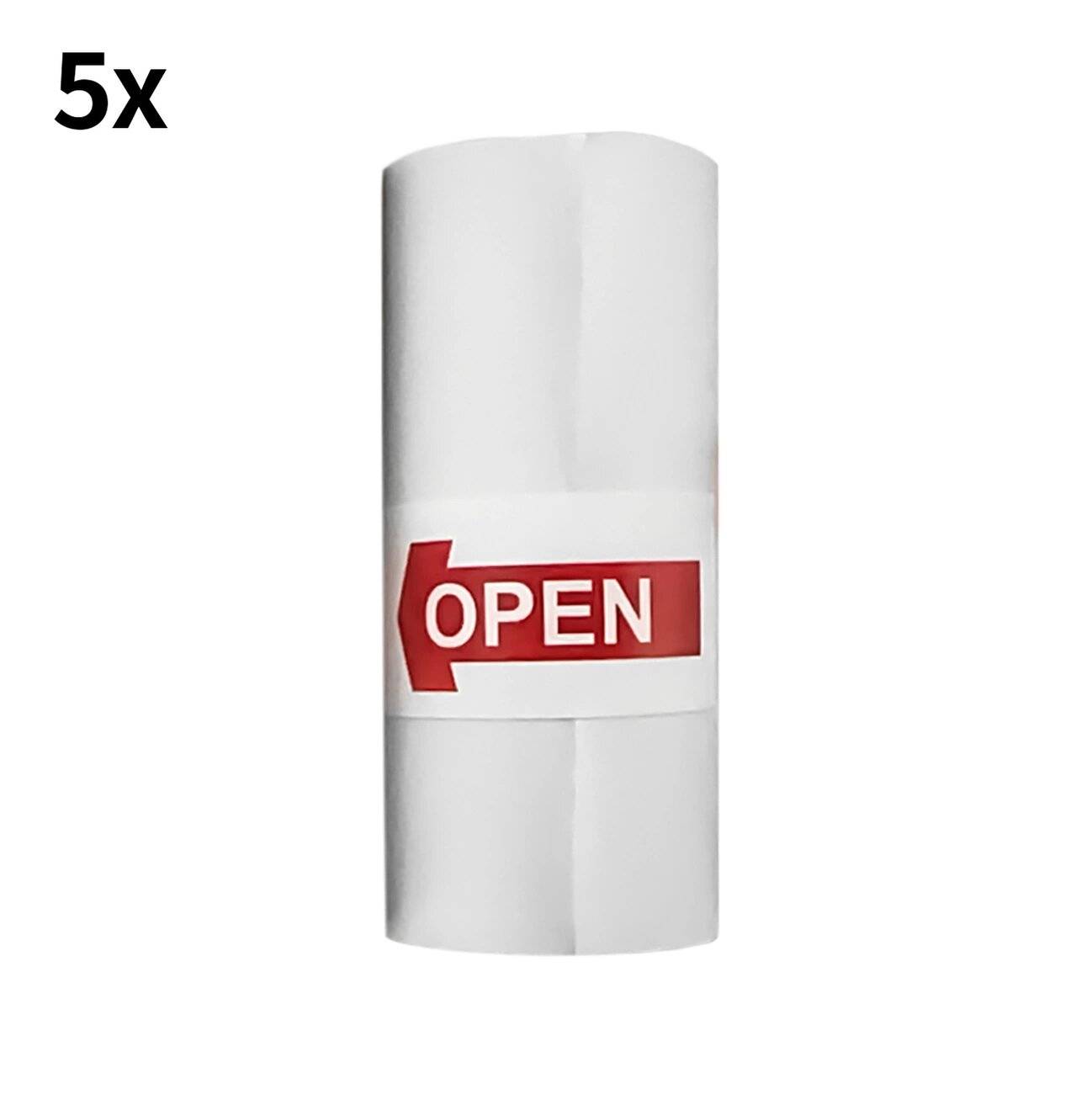 Papierrollen für Thermodrucker weiß (5 Stk.)