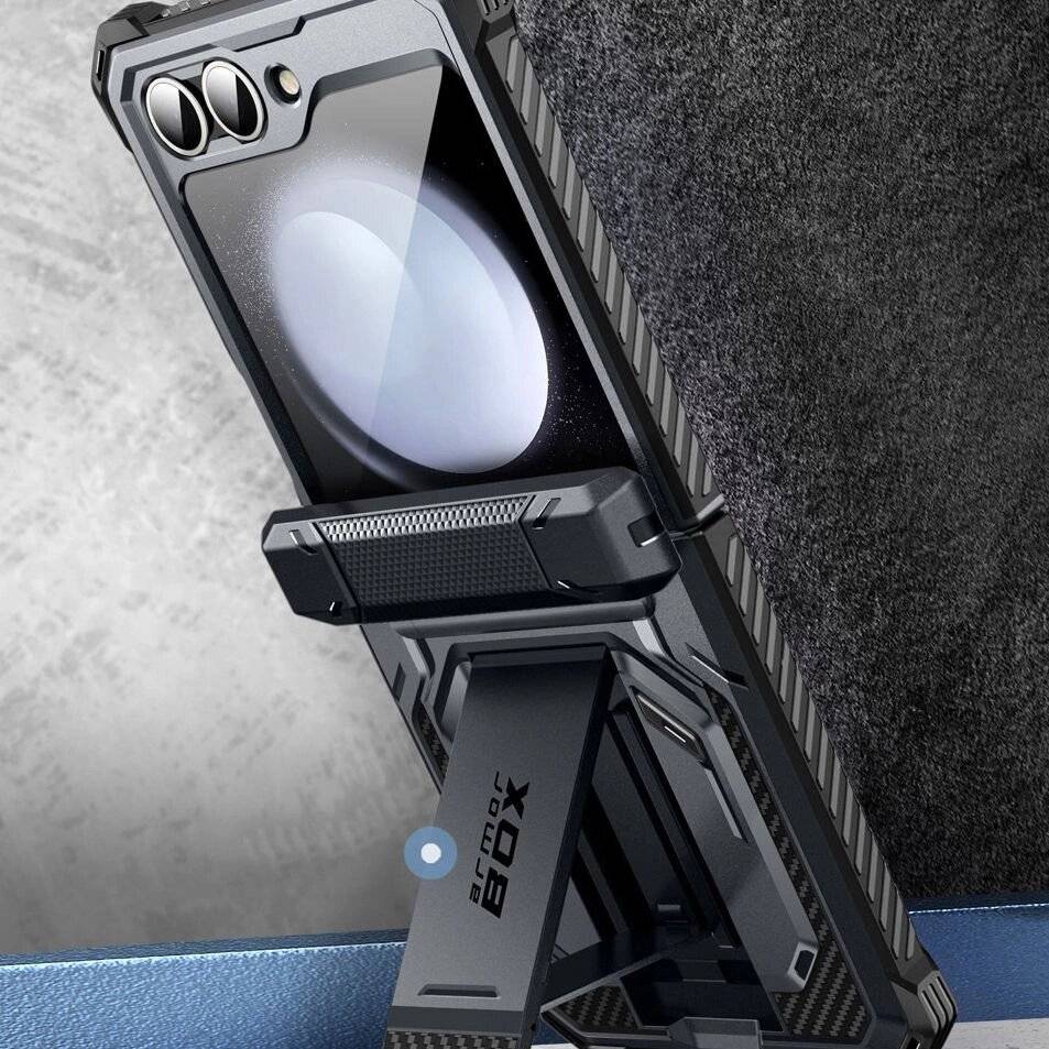 IBLSN ArmorBox Supcase Hülle Samsung Galaxy Z Flip 6 - Schwarz