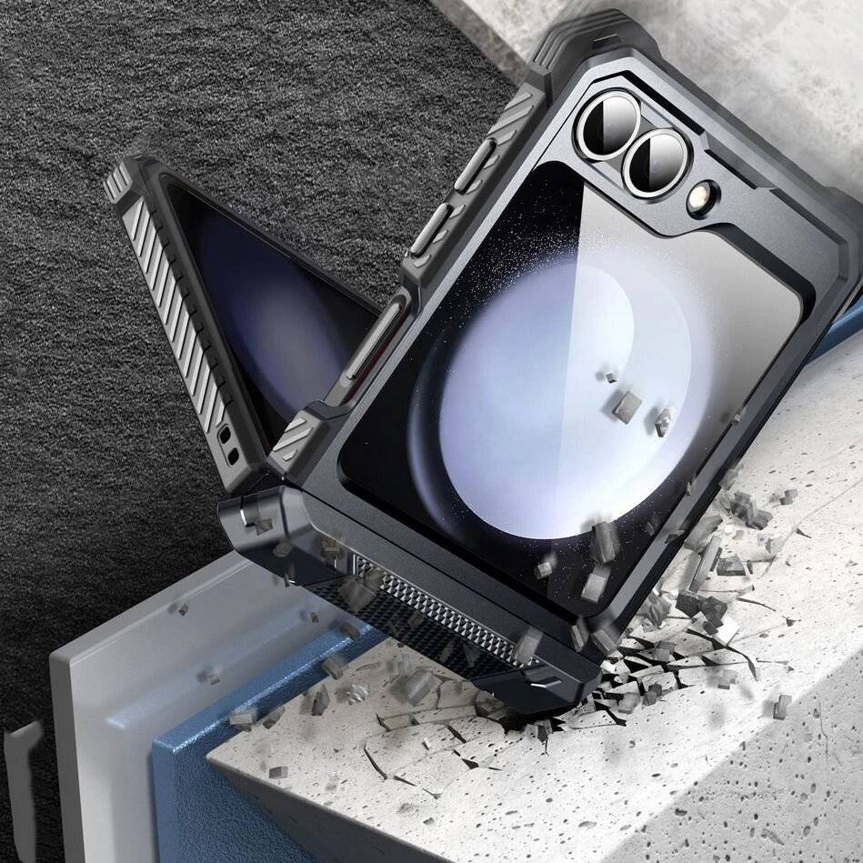 IBLSN ArmorBox Supcase Hülle Samsung Galaxy Z Flip 6 - Schwarz