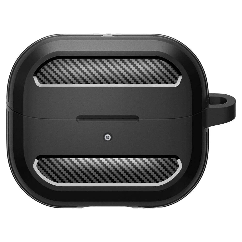 Spigen Rugged Armor Samsung Galaxy Buds 3 / Pro Hülle - Schwarz