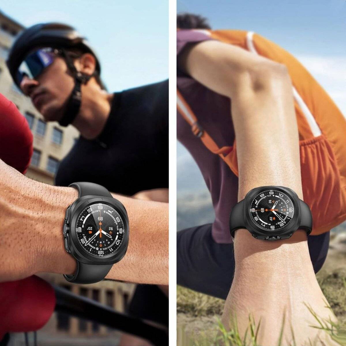 Tech-Protect Defense360 Hülle Samsung Galaxy Watch Ultra 47 mm – Schwarz