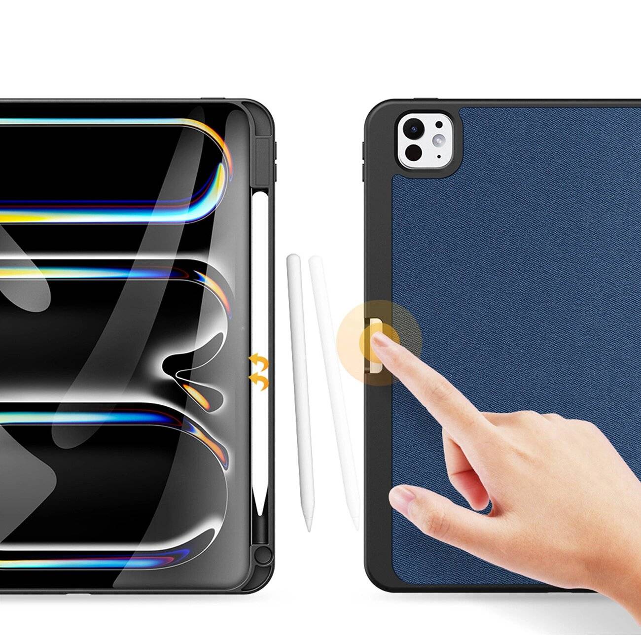 Dux Ducis Domo Hülle Klappe Smart Sleep Xiaomi Pad 6 / Pro – Blau