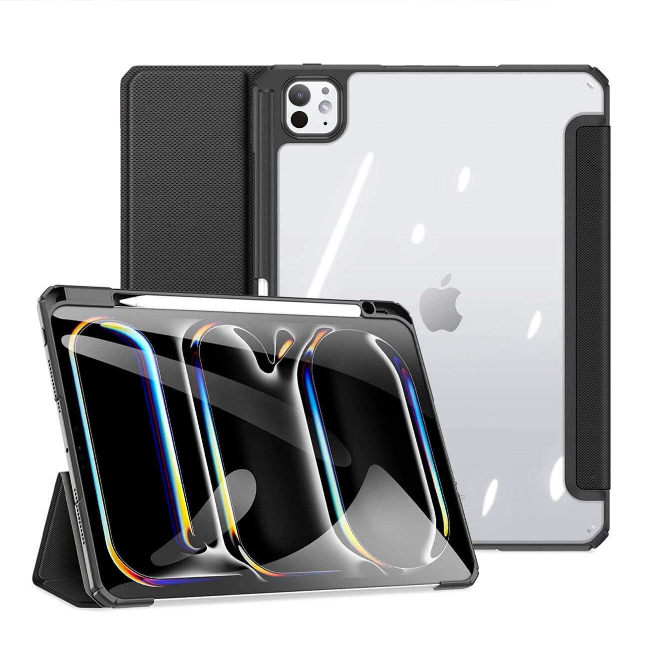 Dux Ducis Toby Hülle Klappe Ständer iPad Pro 11″ 2024 - Schwarz