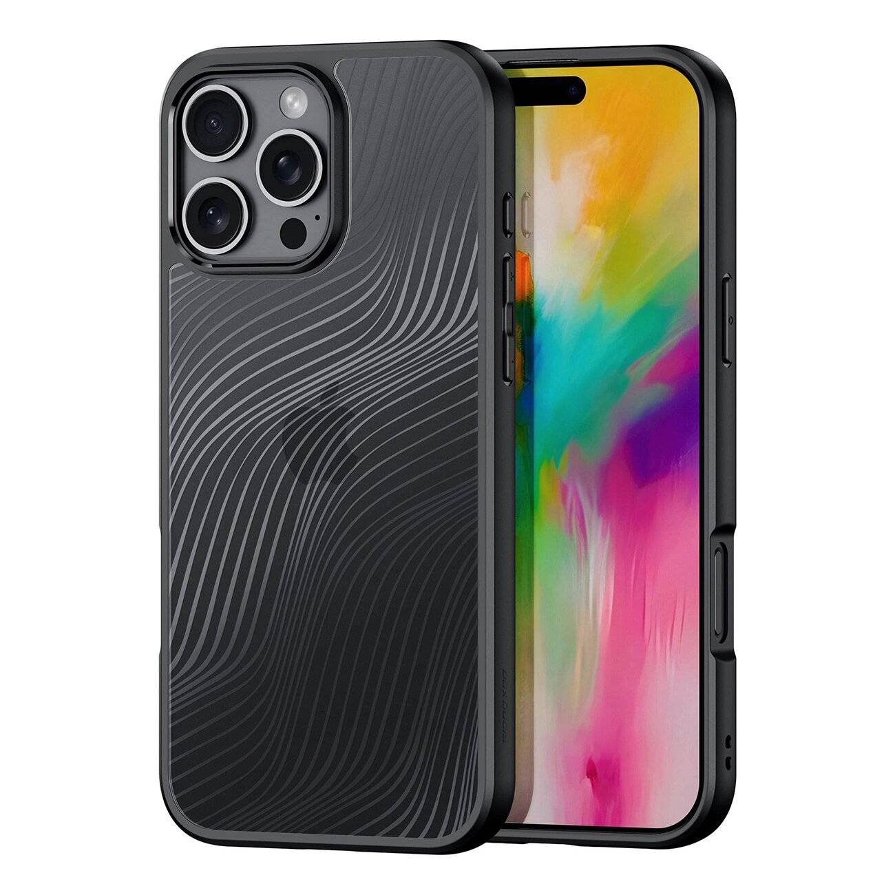 Dux Ducis Aimo Hülle iPhone 16 Pro – Schwarz
