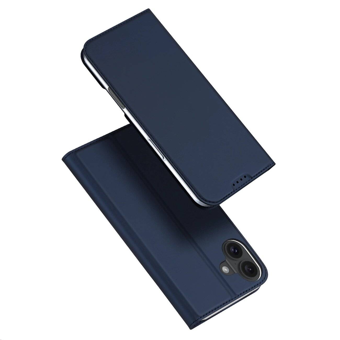 Dux Ducis Skin Pro Hülle iPhone 16 Klappe Kartenfach – Blau