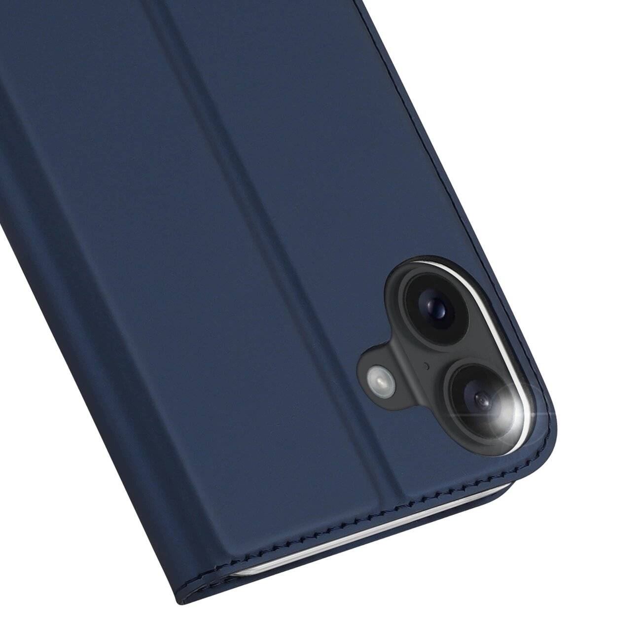 Dux Ducis Skin Pro Hülle iPhone 16 Klappe Kartenfach – Blau