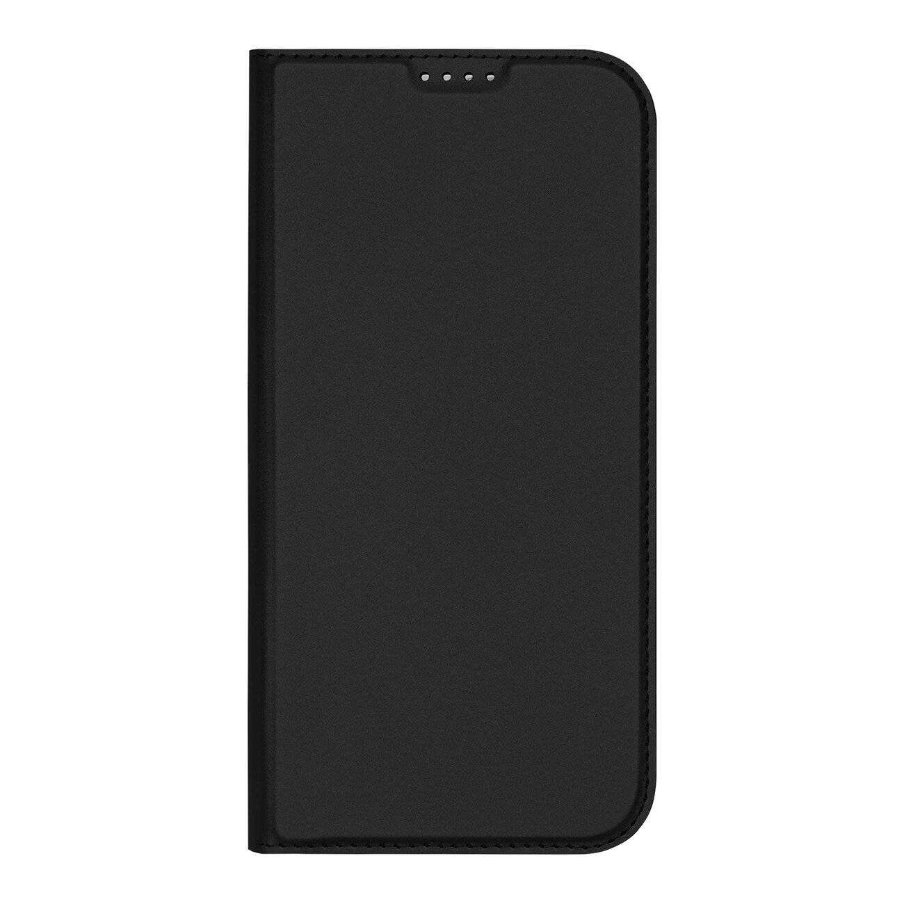 Dux Ducis Skin Pro Hülle iPhone 16 Klappe Kartenfach – Schwarz