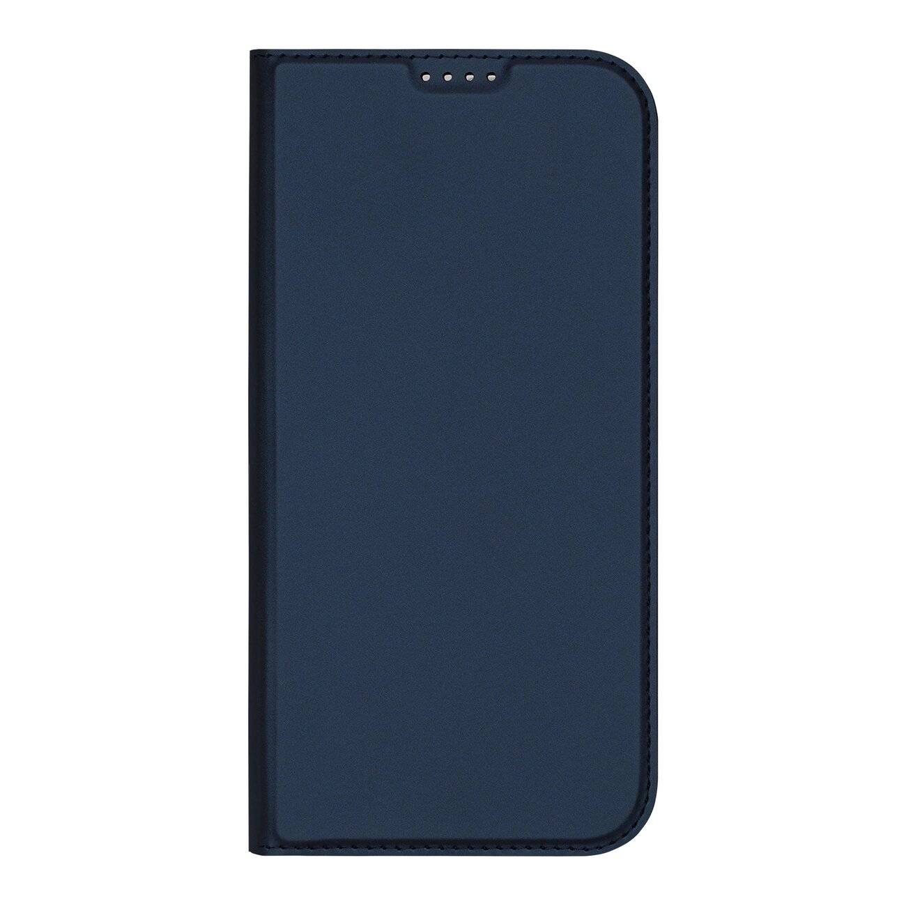 Dux Ducis Skin Pro Hülle iPhone 16 Max Klappe Kartenfach – Blau