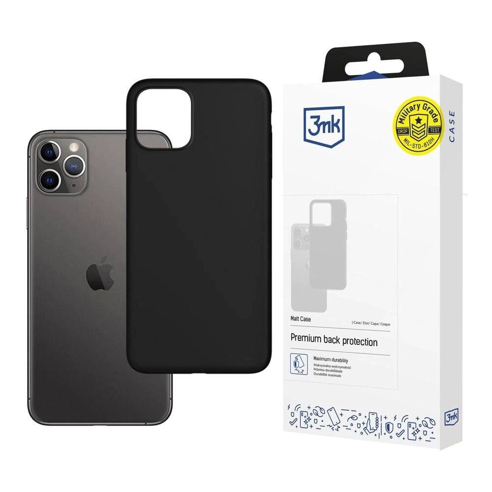 3mk Matt Case iPhone 11 Pro Max – Schwarz