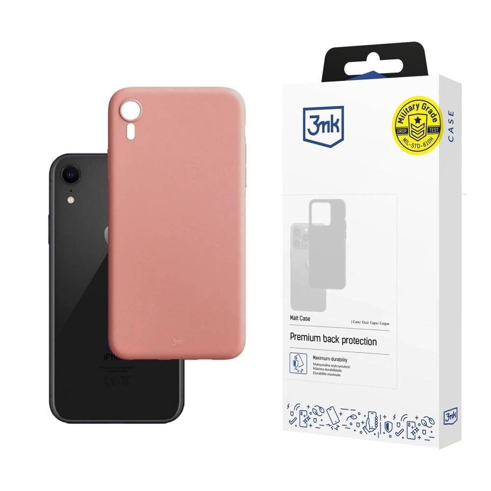 3mk Matt Case iPhone Xr – Rosa