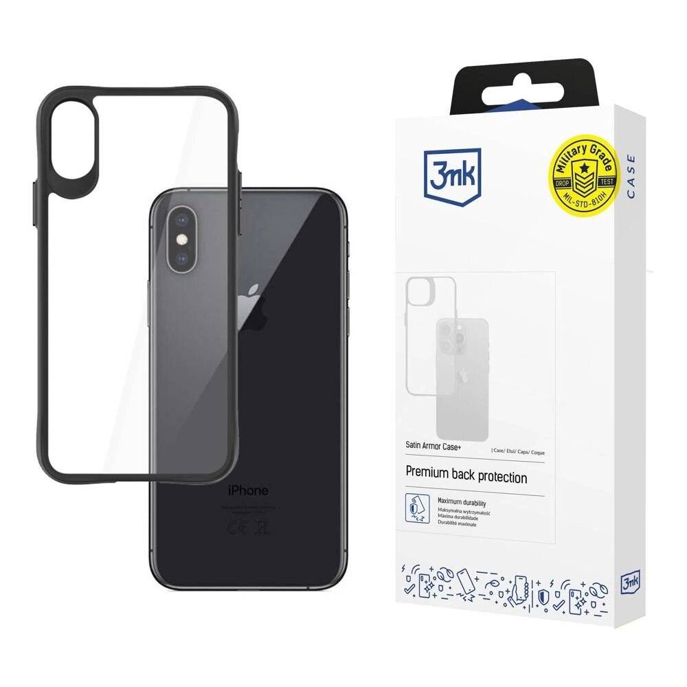 3mk Satin Armor Case+ Hülle iPhone X / XS - transparent