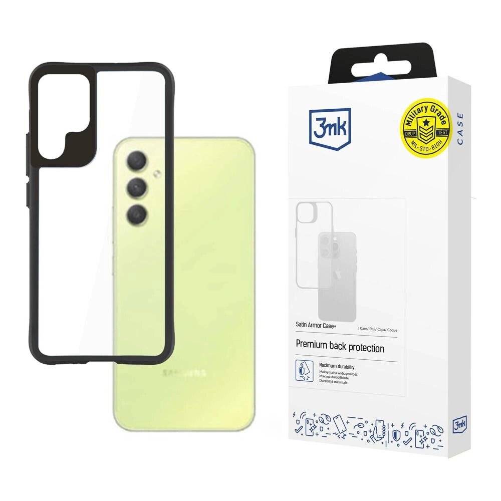 3mk Satin Armor Case+ Hülle Samsung Galaxy A34 5G - transparent