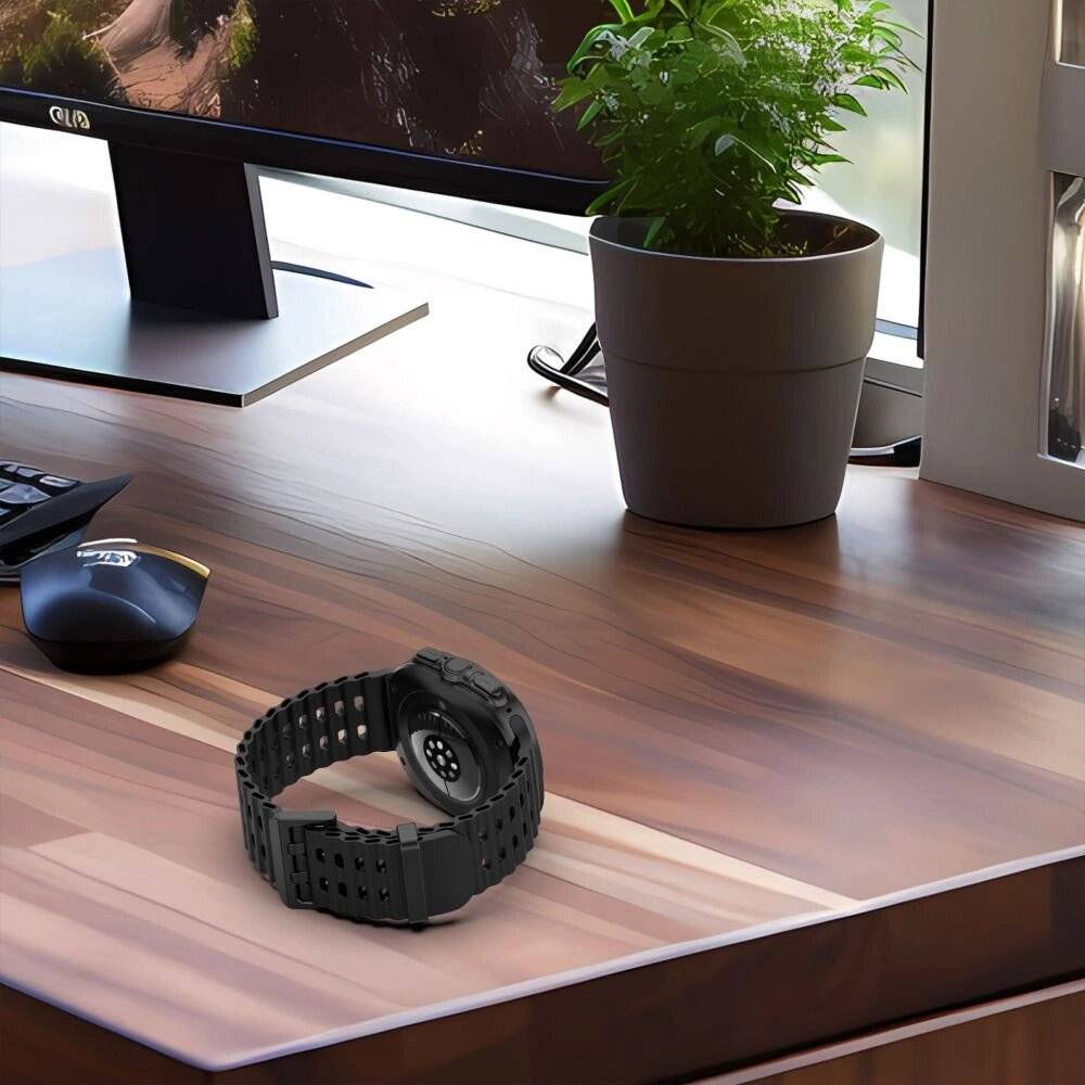Tech-Protect IconBand Pro Armband Samsung Galaxy Watch Ultra 47 mm – Schwarz