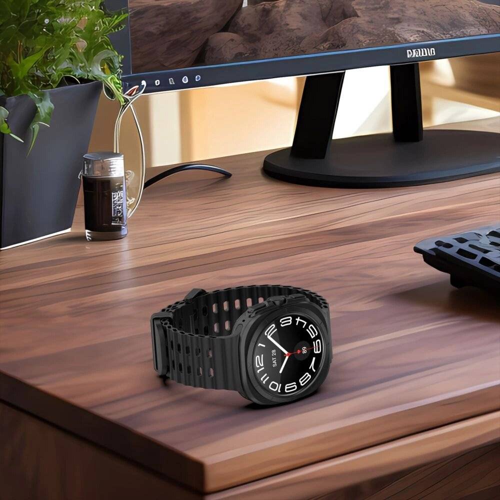 Tech-Protect IconBand Pro Armband Samsung Galaxy Watch Ultra 47 mm – Schwarz