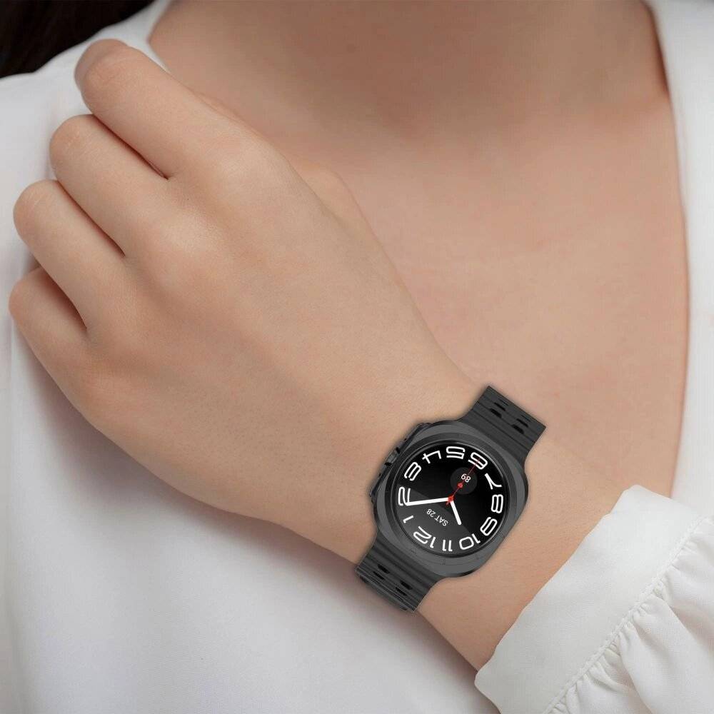 Tech-Protect IconBand Pro Armband Samsung Galaxy Watch Ultra 47 mm – Schwarz