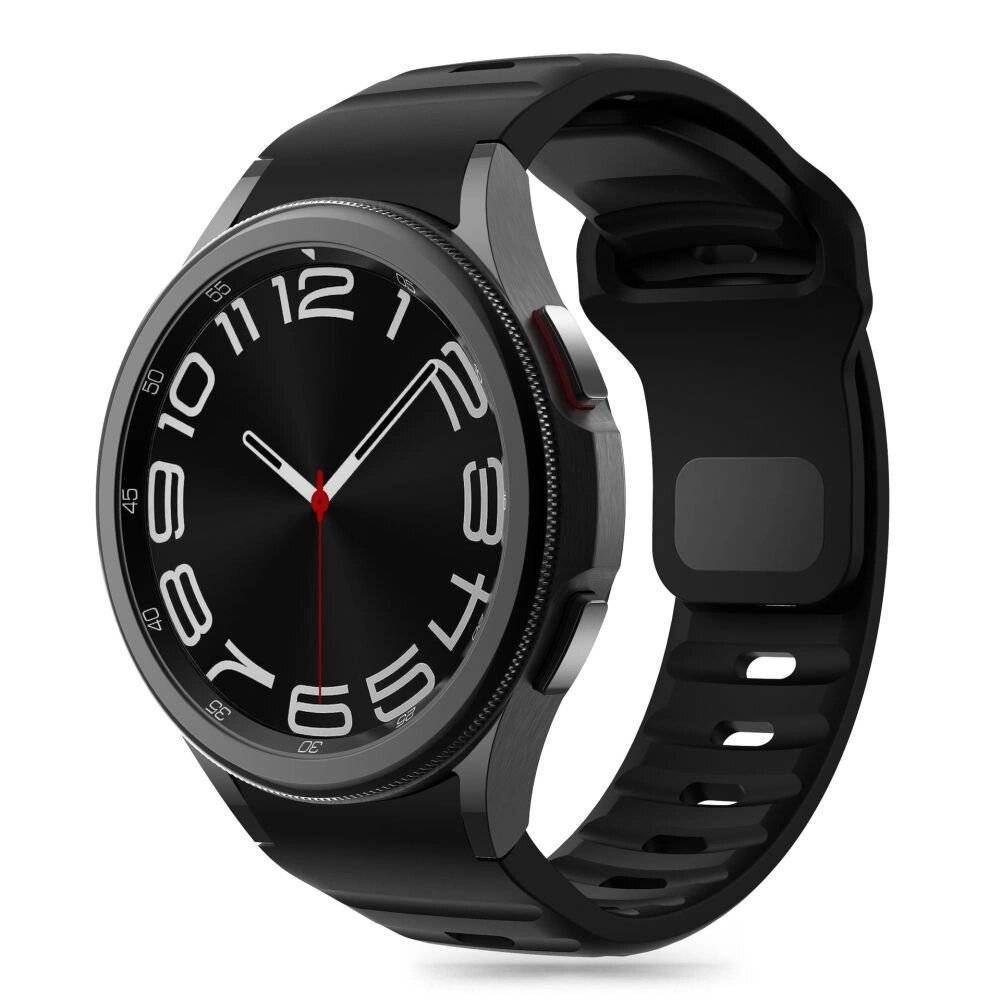 Tech-Protect Silikonband Samsung Galaxy Watch 4/5/5 Pro/6/7/FE – Schwarz