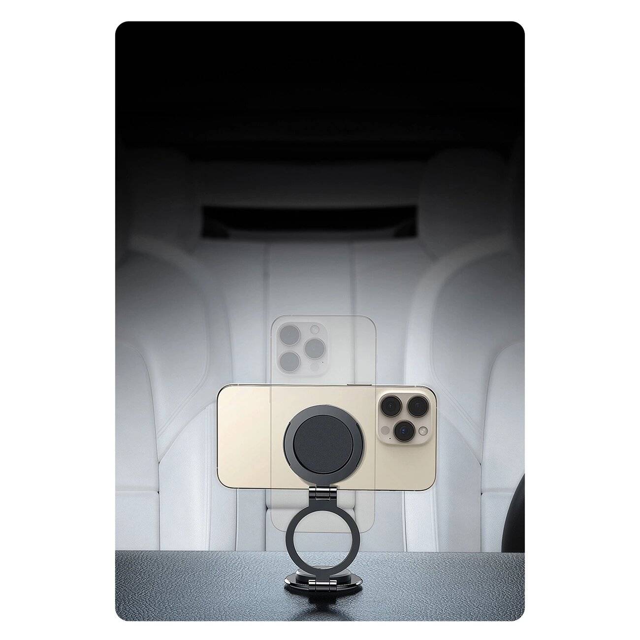 Baseus BS-CW06 MagPro II Handyhalterung MagSafe Armaturenbrett - Schwarz