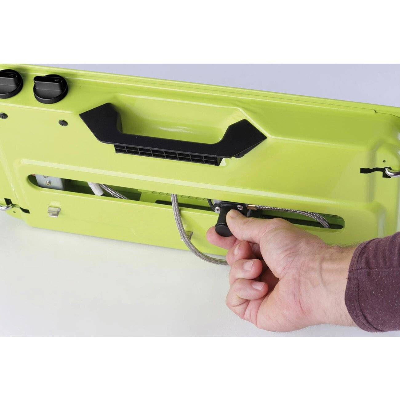 MOVE Campingkocher mit 2 Gaskartuschenbrennern + regelbarem 4,6-kW-Brenner