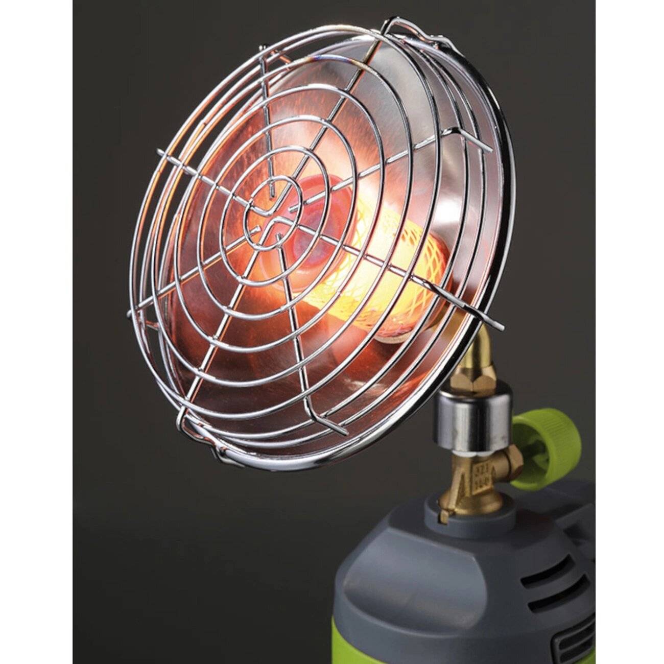 ARDENT MINI Touristenheizkörper, Solarheizkörper 1kW-Gaskartusche