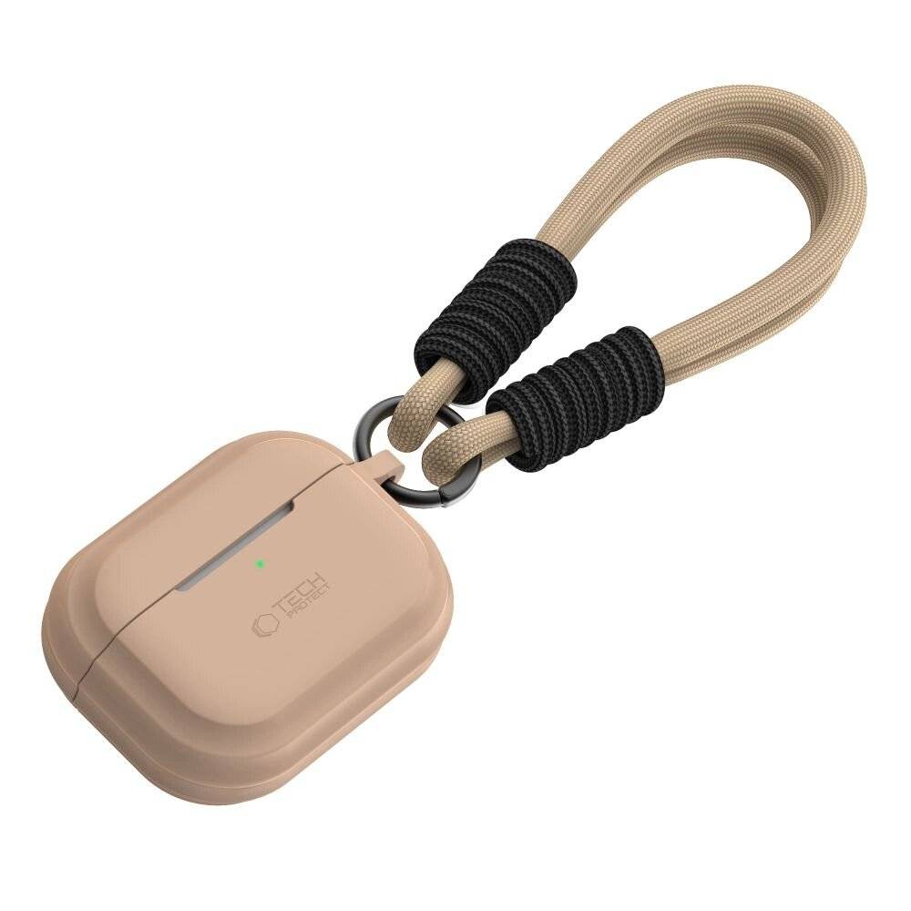 Tech-Protect Silikon-Seilhülle Apple AirPods Pro 1/2 – Hellbraun