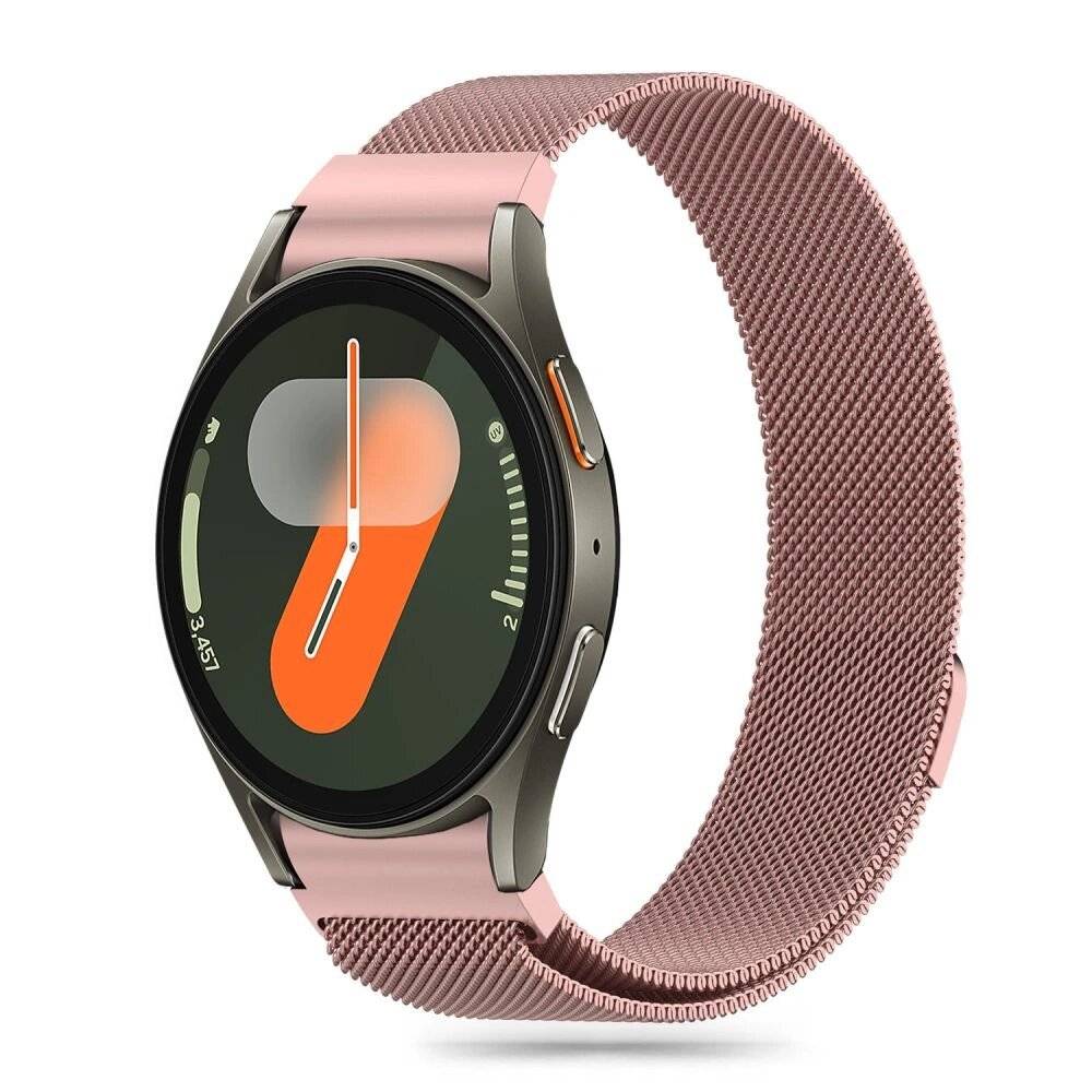 Tech-Protect MilaneseBand Samsung Galaxy Watch 4 / 5 Pro 6 7 FE - Pink