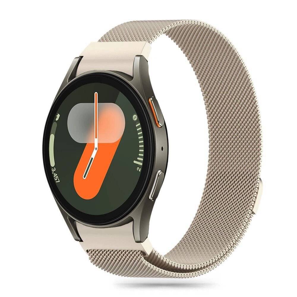 Tech-Protect MilaneseBand Samsung Galaxy Watch 4 / 5 Pro 6 7 FE - Gold