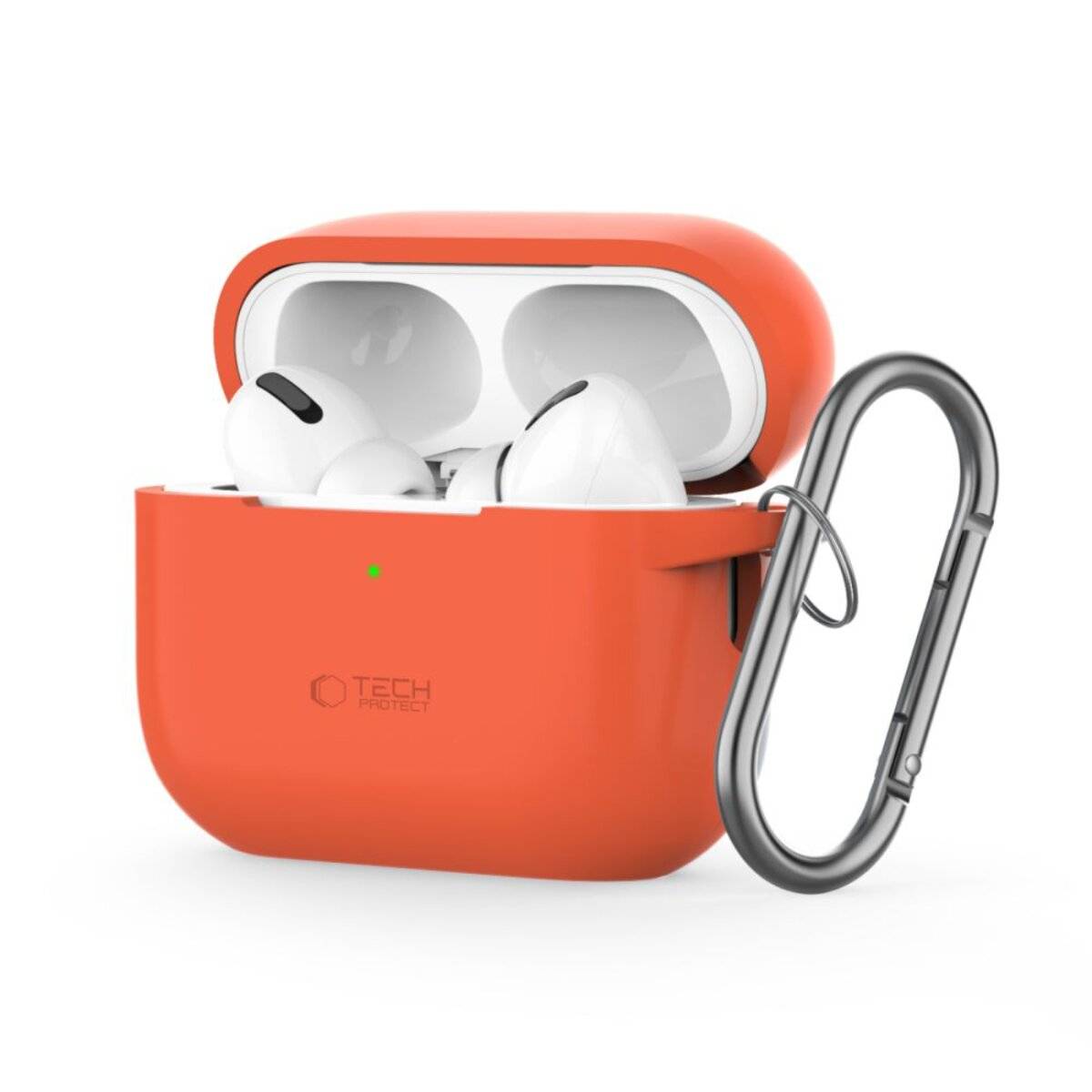 Tech-Protect Silikon-Hakenhülle Apple AirPods Pro 1 / 2 – Orange