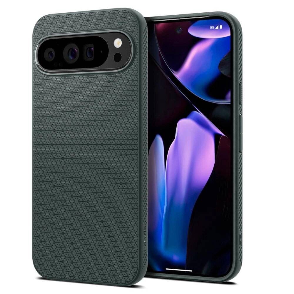 Spigen Liquid Air Hülle Google Pixel 9 Pro XL – Grün