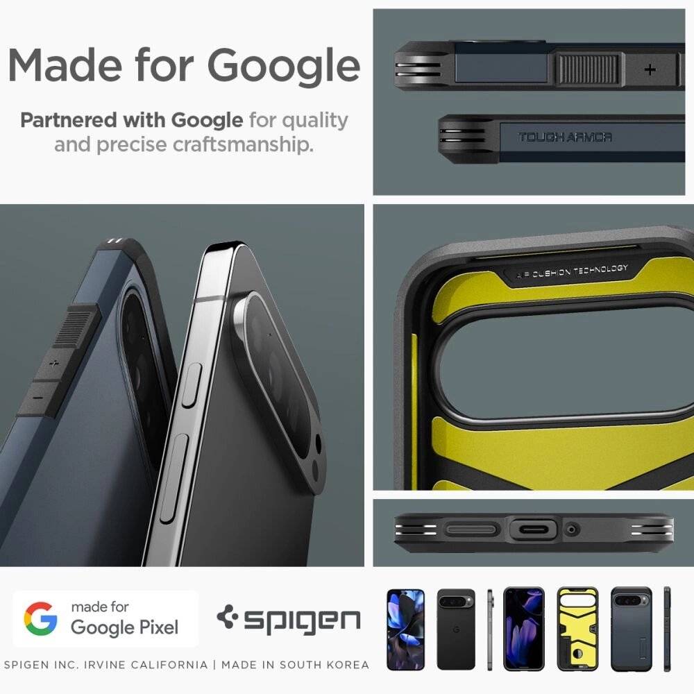 Spigen Tough Armor Hülle Google Pixel 9 Pro XL – Graphit